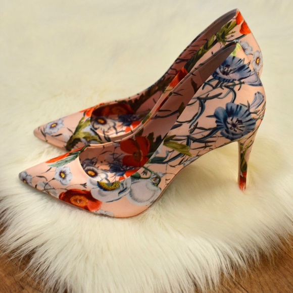 Aldo Shoes - Aldo all-over flower print heels